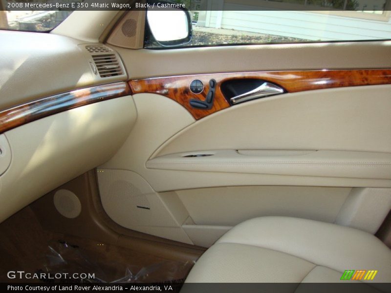 Black / Cashmere 2008 Mercedes-Benz E 350 4Matic Wagon