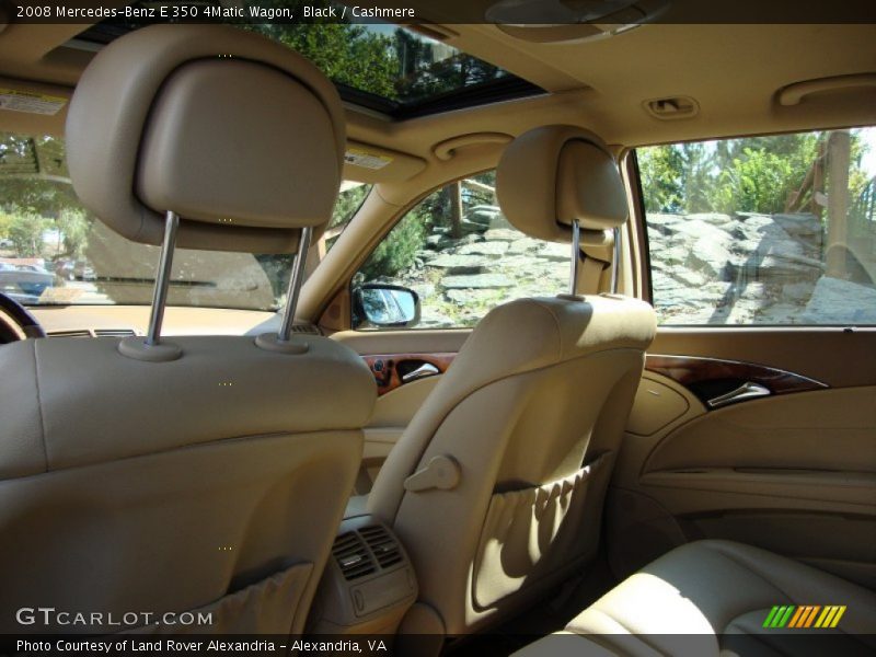 Black / Cashmere 2008 Mercedes-Benz E 350 4Matic Wagon