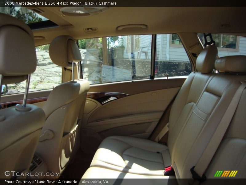 Black / Cashmere 2008 Mercedes-Benz E 350 4Matic Wagon