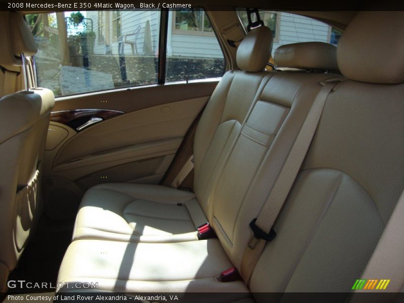 Black / Cashmere 2008 Mercedes-Benz E 350 4Matic Wagon