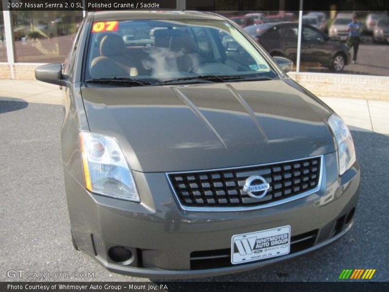 Polished Granite / Saddle 2007 Nissan Sentra 2.0 SL