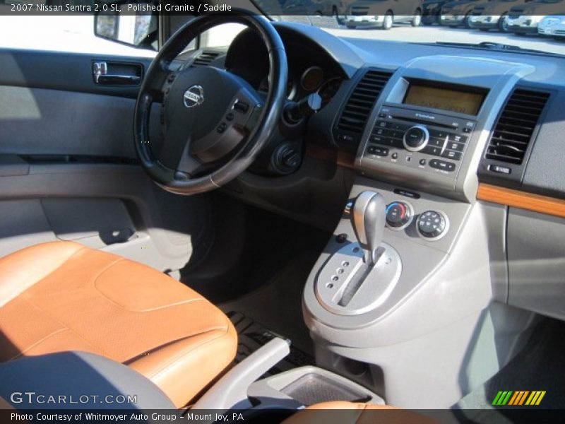 Polished Granite / Saddle 2007 Nissan Sentra 2.0 SL