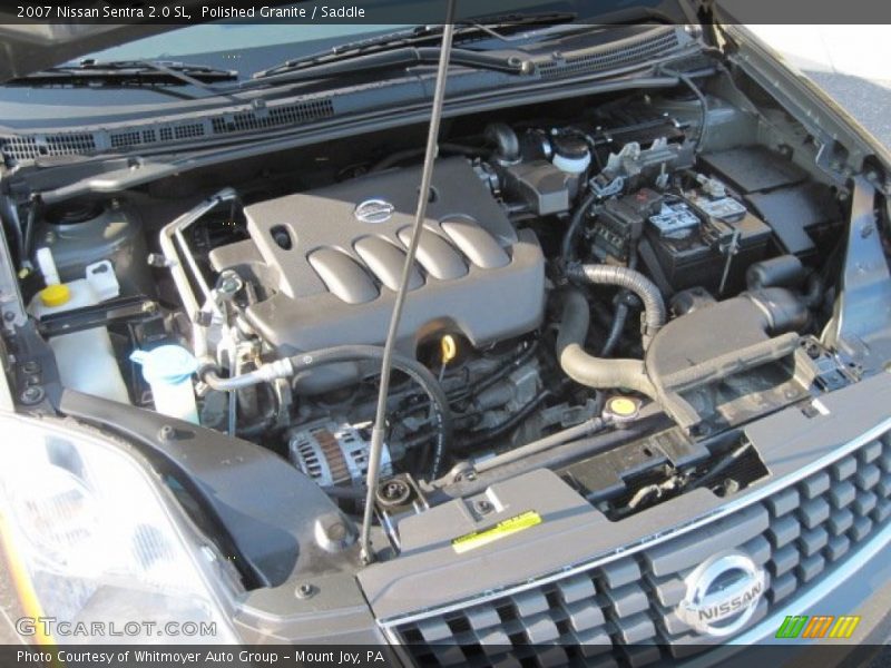 Polished Granite / Saddle 2007 Nissan Sentra 2.0 SL