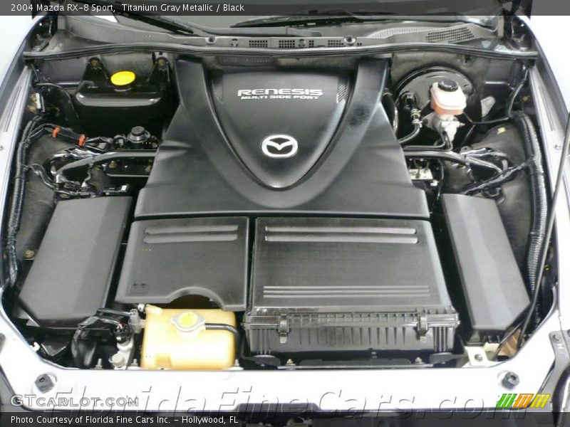 Titanium Gray Metallic / Black 2004 Mazda RX-8 Sport
