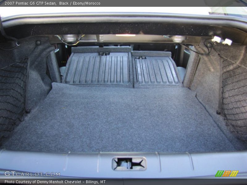  2007 G6 GTP Sedan Trunk