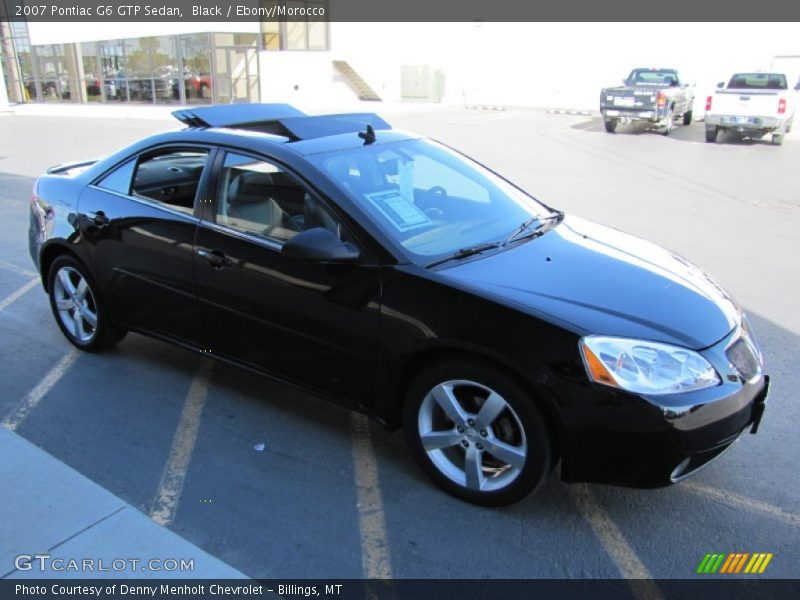 Black / Ebony/Morocco 2007 Pontiac G6 GTP Sedan