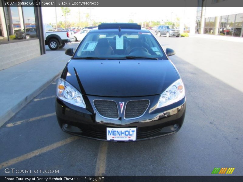 Black / Ebony/Morocco 2007 Pontiac G6 GTP Sedan