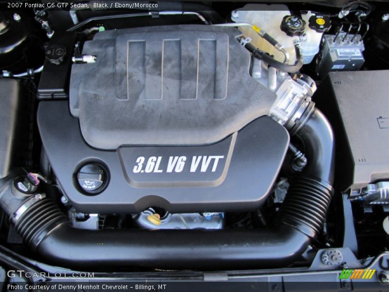  2007 G6 GTP Sedan Engine - 3.6 Liter DOHC 24 Valve VVT V6