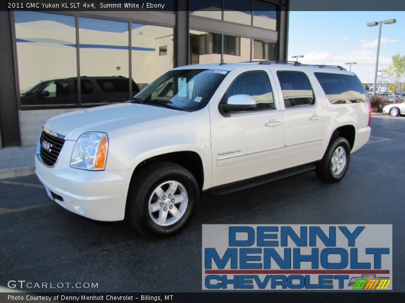 Summit White / Ebony 2011 GMC Yukon XL SLT 4x4