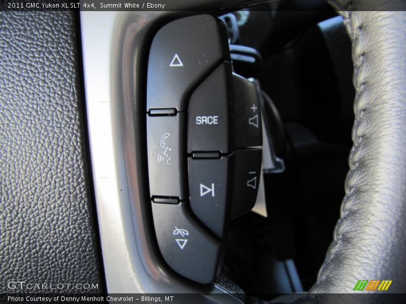 Summit White / Ebony 2011 GMC Yukon XL SLT 4x4