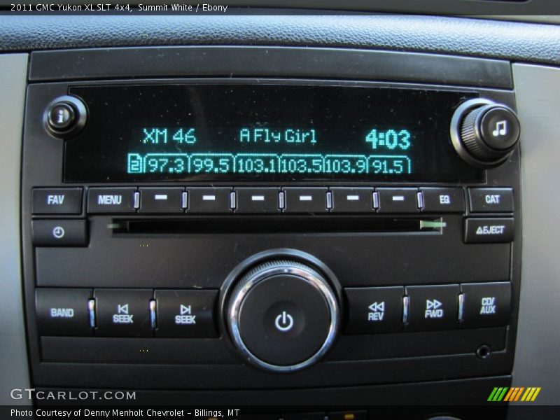 Audio System of 2011 Yukon XL SLT 4x4
