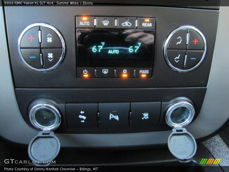 Controls of 2011 Yukon XL SLT 4x4