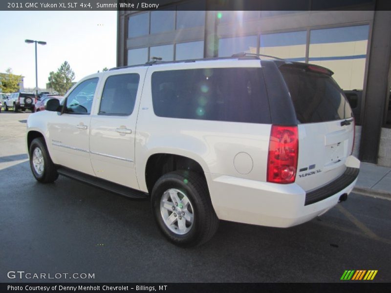Summit White / Ebony 2011 GMC Yukon XL SLT 4x4