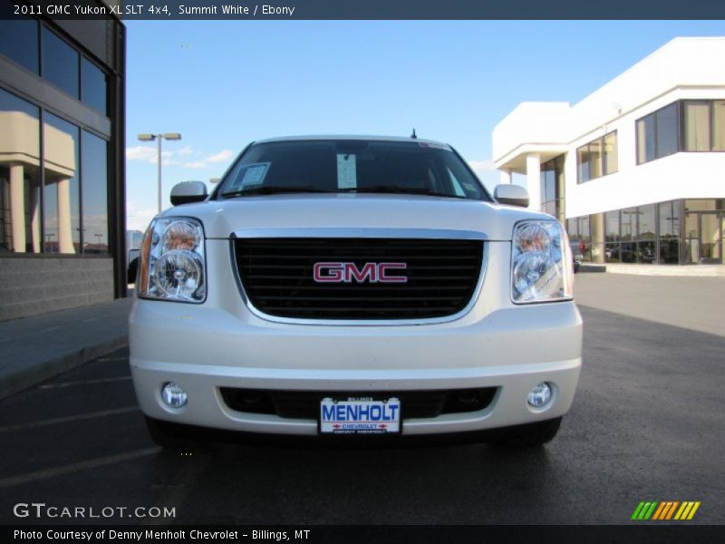 Summit White / Ebony 2011 GMC Yukon XL SLT 4x4