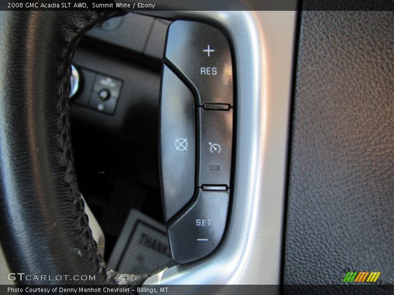 Summit White / Ebony 2008 GMC Acadia SLT AWD