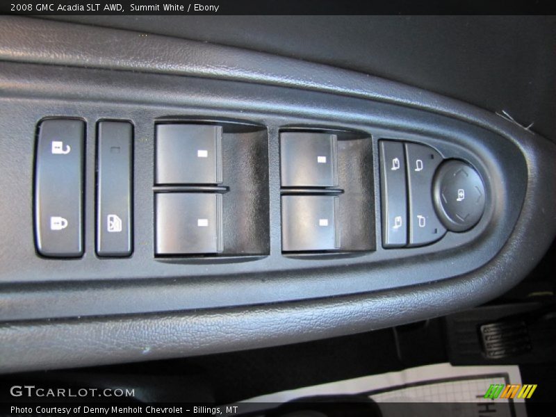 Summit White / Ebony 2008 GMC Acadia SLT AWD