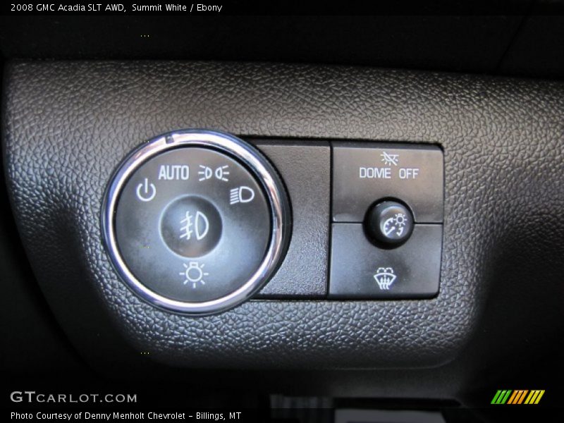 Summit White / Ebony 2008 GMC Acadia SLT AWD