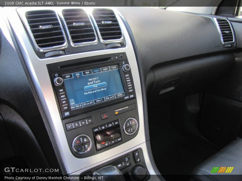 Summit White / Ebony 2008 GMC Acadia SLT AWD