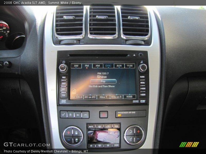 Summit White / Ebony 2008 GMC Acadia SLT AWD