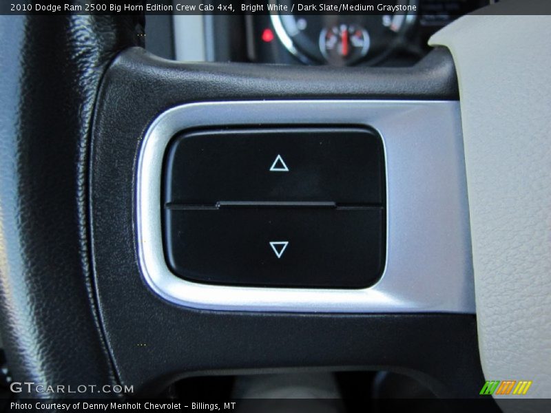 Bright White / Dark Slate/Medium Graystone 2010 Dodge Ram 2500 Big Horn Edition Crew Cab 4x4