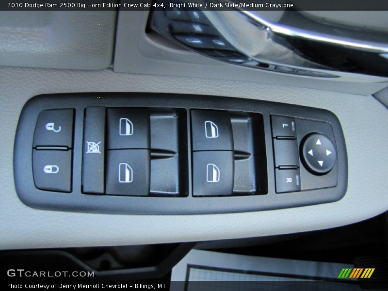Bright White / Dark Slate/Medium Graystone 2010 Dodge Ram 2500 Big Horn Edition Crew Cab 4x4