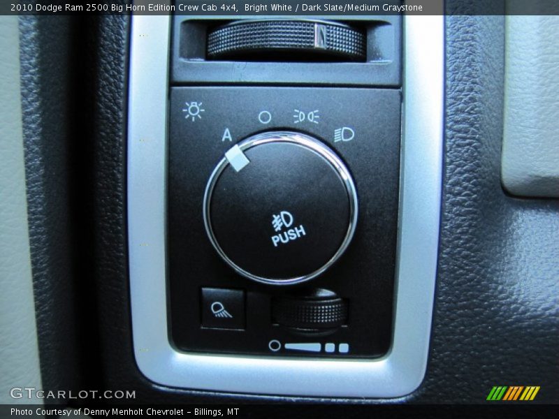 Controls of 2010 Ram 2500 Big Horn Edition Crew Cab 4x4