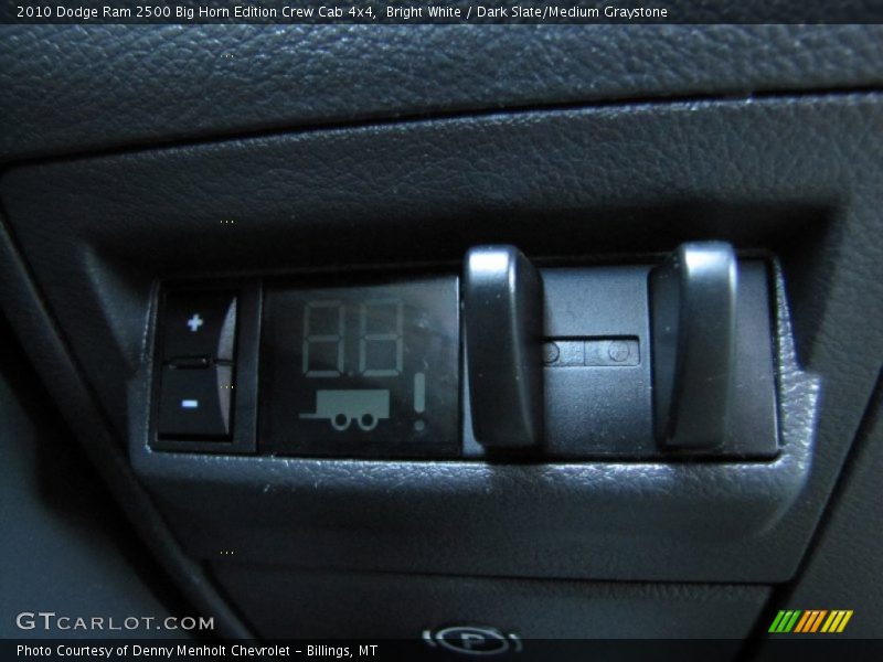 Controls of 2010 Ram 2500 Big Horn Edition Crew Cab 4x4