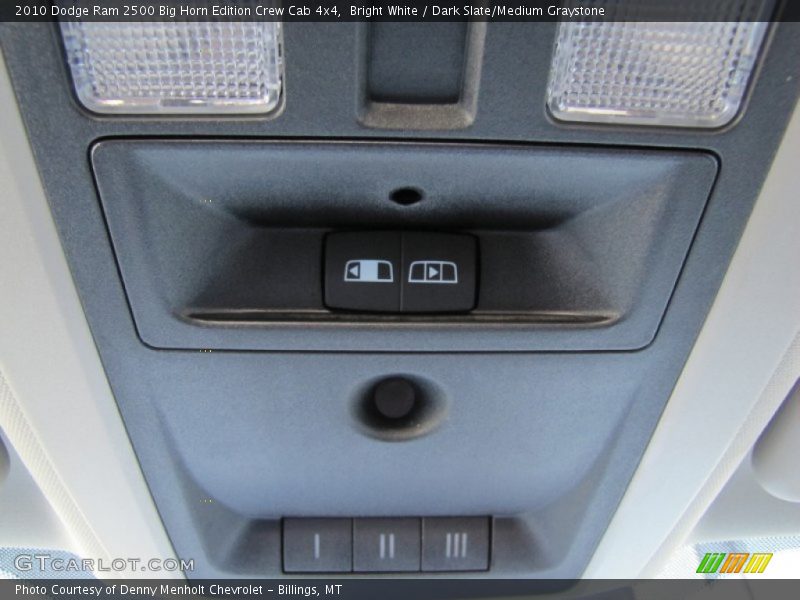 Bright White / Dark Slate/Medium Graystone 2010 Dodge Ram 2500 Big Horn Edition Crew Cab 4x4