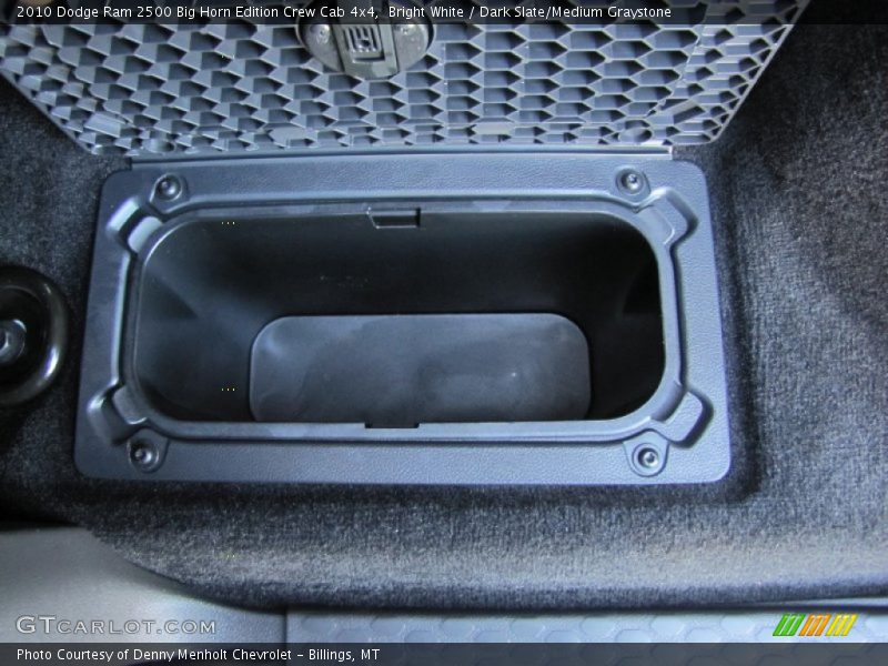 Bright White / Dark Slate/Medium Graystone 2010 Dodge Ram 2500 Big Horn Edition Crew Cab 4x4