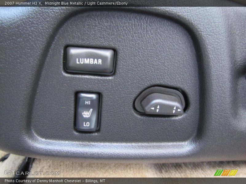 Midnight Blue Metallic / Light Cashmere/Ebony 2007 Hummer H3 X