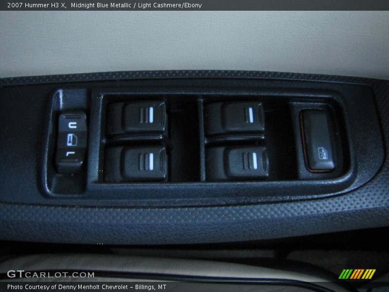 Midnight Blue Metallic / Light Cashmere/Ebony 2007 Hummer H3 X