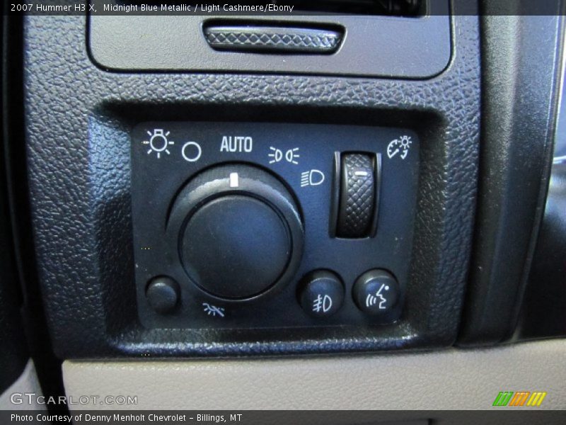 Midnight Blue Metallic / Light Cashmere/Ebony 2007 Hummer H3 X