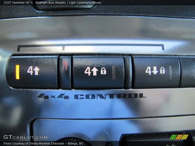 Midnight Blue Metallic / Light Cashmere/Ebony 2007 Hummer H3 X