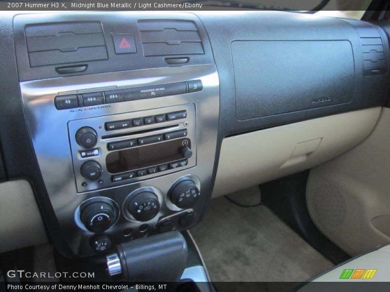 Midnight Blue Metallic / Light Cashmere/Ebony 2007 Hummer H3 X