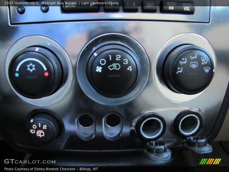 Midnight Blue Metallic / Light Cashmere/Ebony 2007 Hummer H3 X
