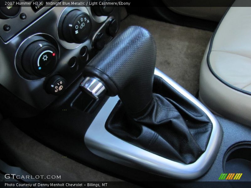 Midnight Blue Metallic / Light Cashmere/Ebony 2007 Hummer H3 X