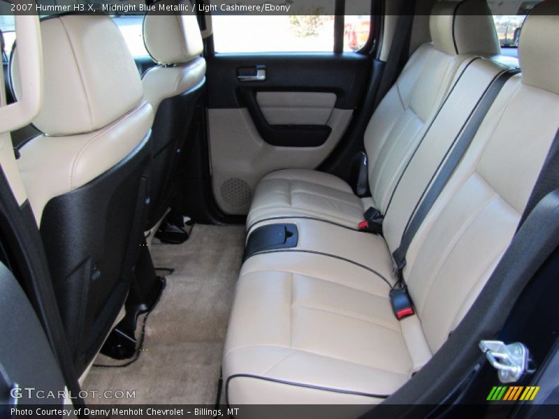 Midnight Blue Metallic / Light Cashmere/Ebony 2007 Hummer H3 X