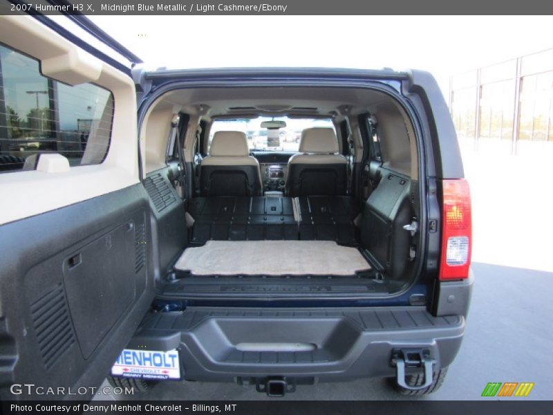 Midnight Blue Metallic / Light Cashmere/Ebony 2007 Hummer H3 X