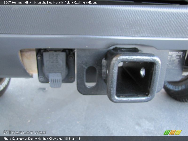 Midnight Blue Metallic / Light Cashmere/Ebony 2007 Hummer H3 X