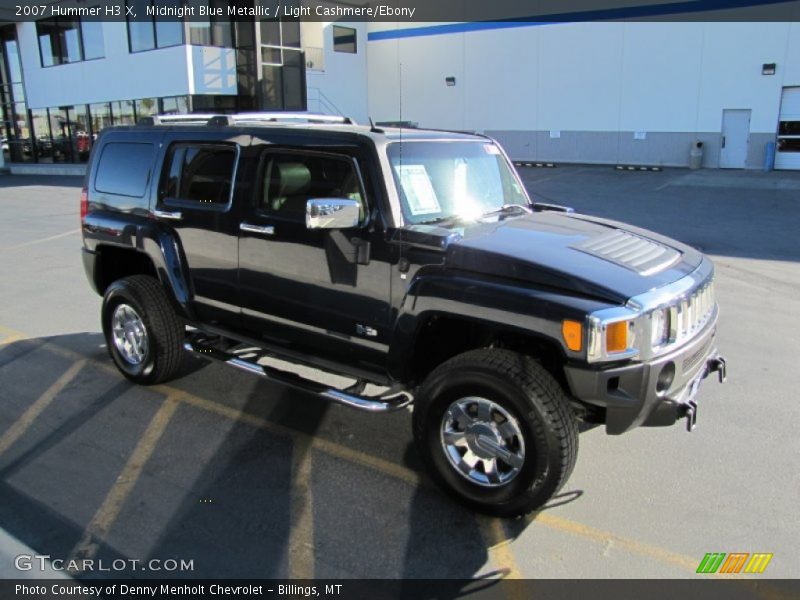 Midnight Blue Metallic / Light Cashmere/Ebony 2007 Hummer H3 X