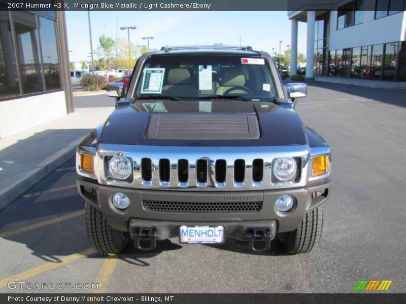Midnight Blue Metallic / Light Cashmere/Ebony 2007 Hummer H3 X