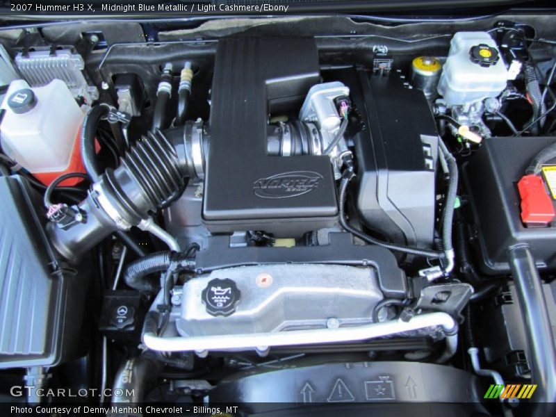 Midnight Blue Metallic / Light Cashmere/Ebony 2007 Hummer H3 X