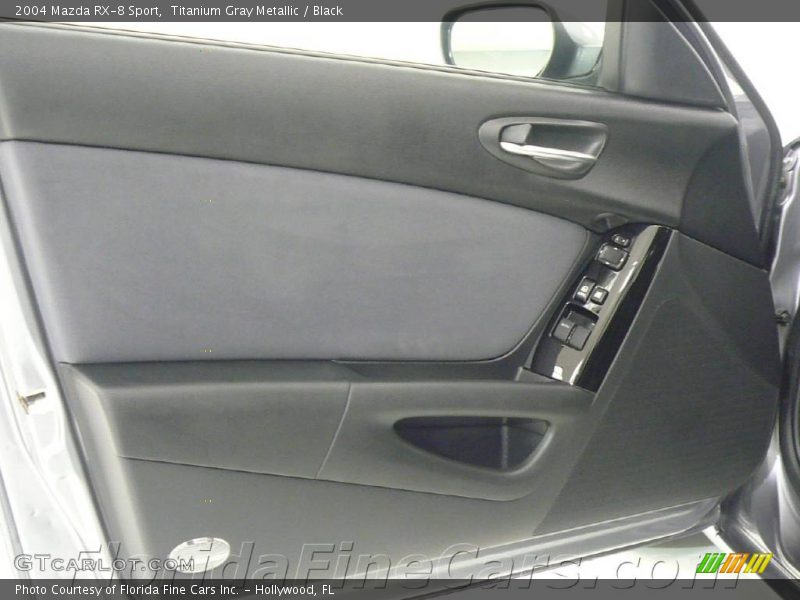 Titanium Gray Metallic / Black 2004 Mazda RX-8 Sport