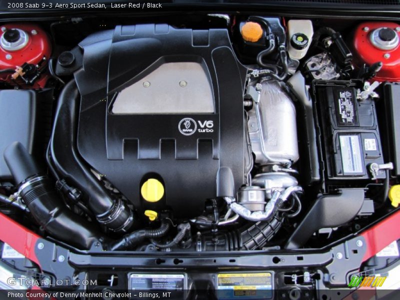  2008 9-3 Aero Sport Sedan Engine - 2.8 Liter Turbocharged DOHC 24-Valve VVT V6