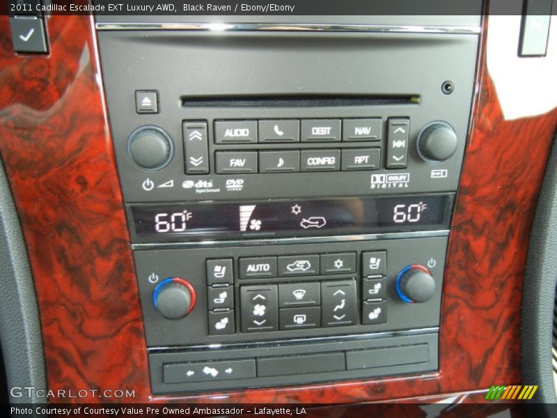 Controls of 2011 Escalade EXT Luxury AWD