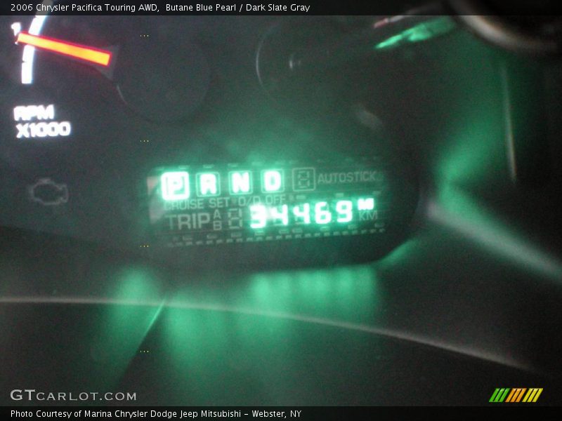 Butane Blue Pearl / Dark Slate Gray 2006 Chrysler Pacifica Touring AWD