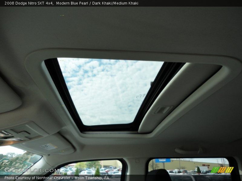 Modern Blue Pearl / Dark Khaki/Medium Khaki 2008 Dodge Nitro SXT 4x4