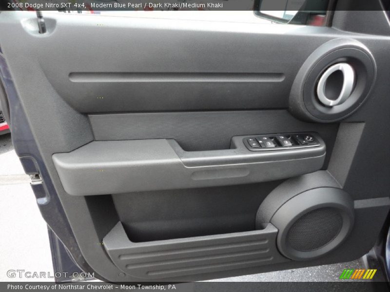 Modern Blue Pearl / Dark Khaki/Medium Khaki 2008 Dodge Nitro SXT 4x4