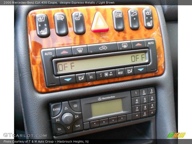 Controls of 2000 CLK 430 Coupe