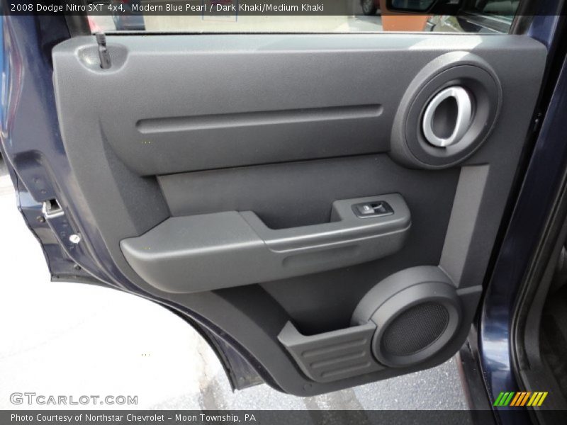 Modern Blue Pearl / Dark Khaki/Medium Khaki 2008 Dodge Nitro SXT 4x4